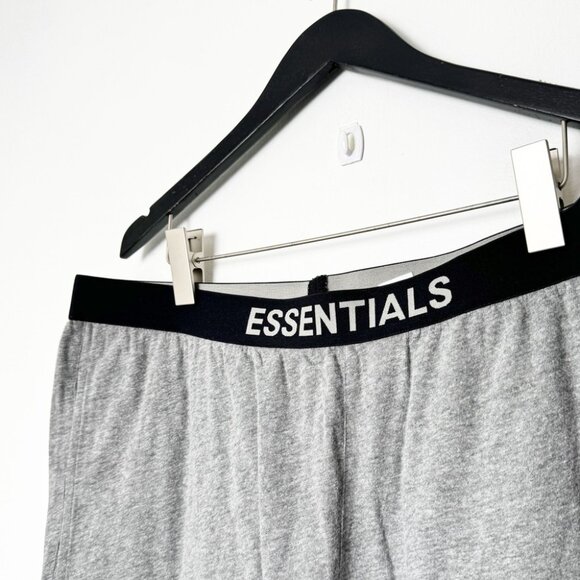 New Fear of God ESSENTIALS Grey Jersey Lounge Pants  Size XXL - Picture 4 of 8